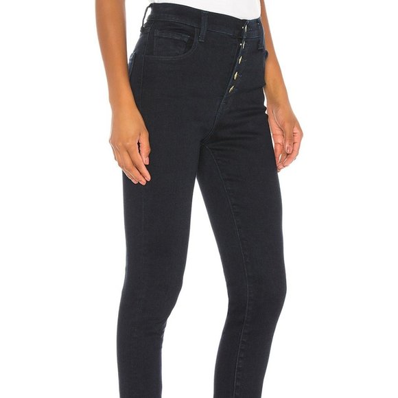 J Brand Women's Skinny Jeans - Midnight Black - Picture 2 of 16
